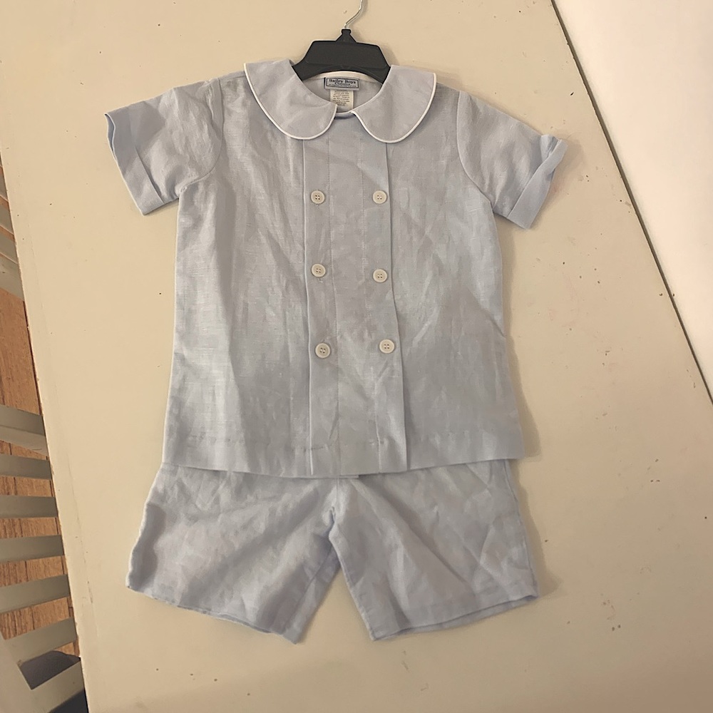 Bailey Boys 4T linen/cotton set. PERFECT for Easter!!!